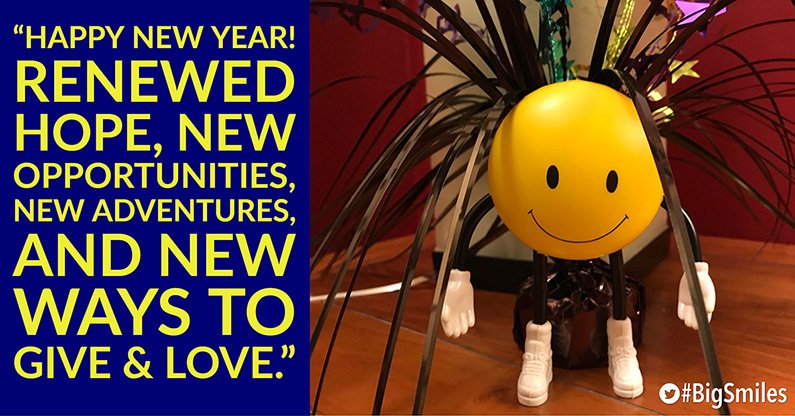 BIG SMILE TUESDAY January 2, 2018