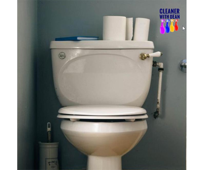 Your weekly cleaning tip from the best commercial janitorial cleaning services company in Dayton: Toilet cleaning