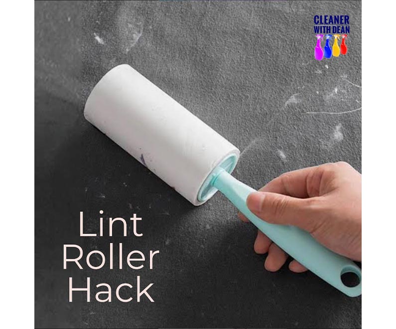 Your weekly cleaning tip from the best commercial janitorial cleaning services company in Dayton: Lint roller hack