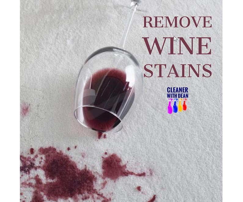 Your weekly cleaning tip from the best commercial janitorial cleaning services company in Dayton: Remove wine stains