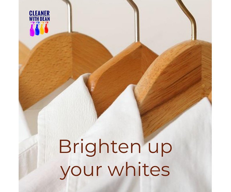 Your weekly cleaning tip from the best commercial janitorial cleaning services company in Dayton: Brighten your whites