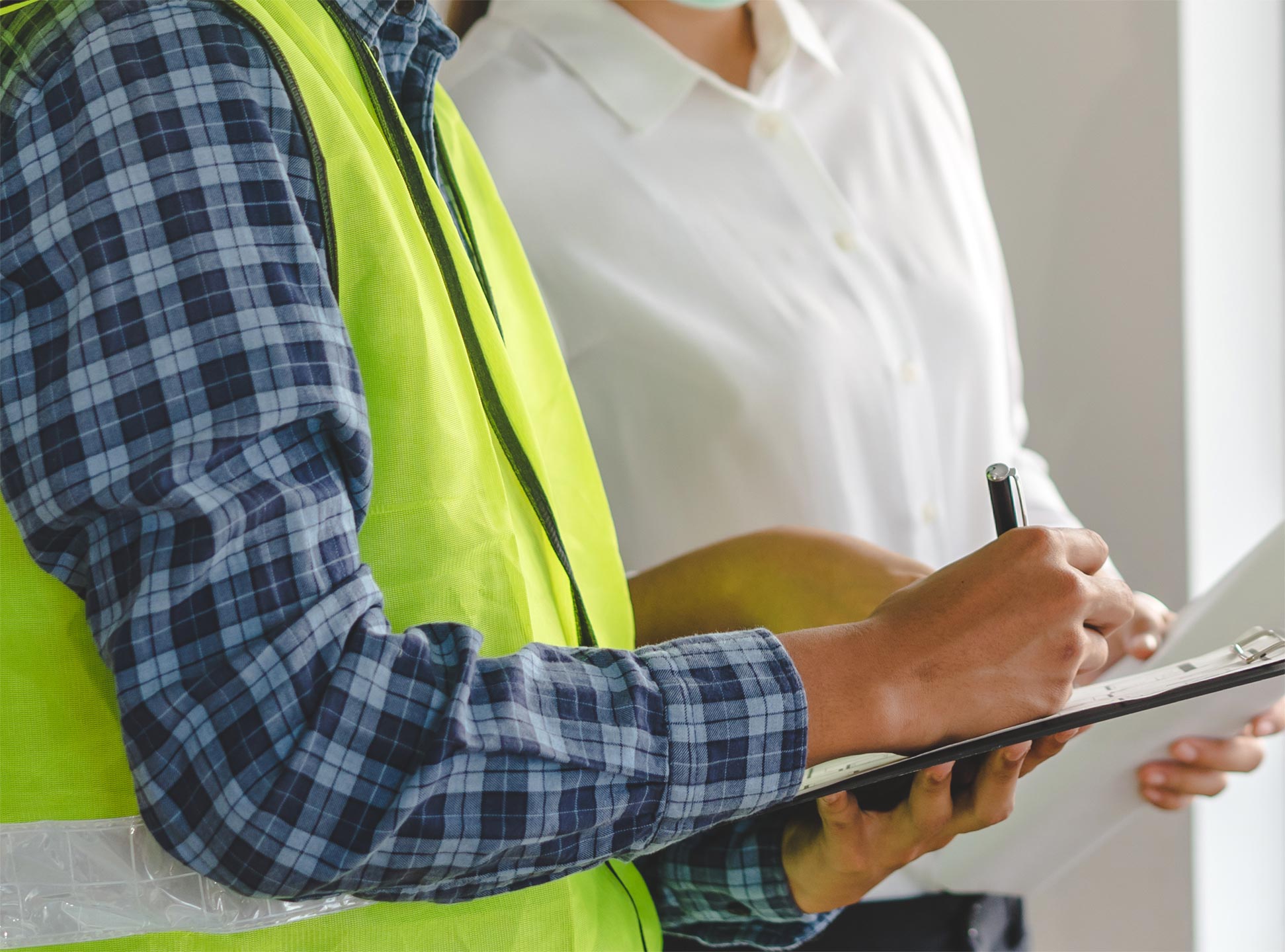 Professional office cleaning company - Professional office cleaning company conducting quality control inspection with documented procedures Cincinnati