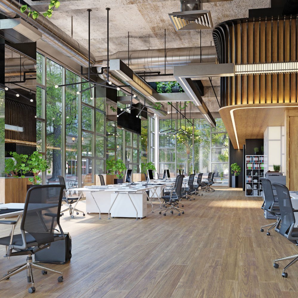 Janitorial Services Cincinnati - Commercial building in Cincinnati Ohio maintained by local janitorial services understanding regional needs